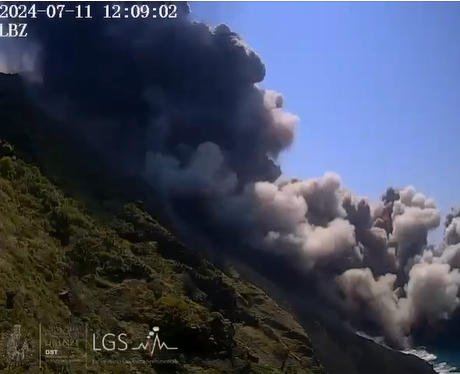 Stromboli : il video LGS del parossisma