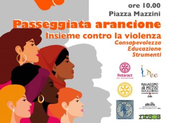 Lipari, domenica passeggiata arancione contro la violenza