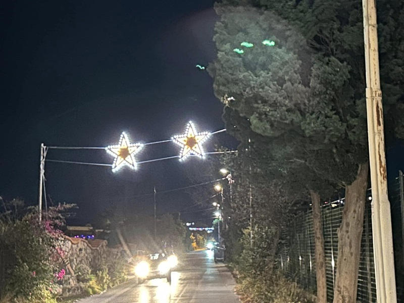 Anche Pianoconte ha le sue luminarie di Natale 1