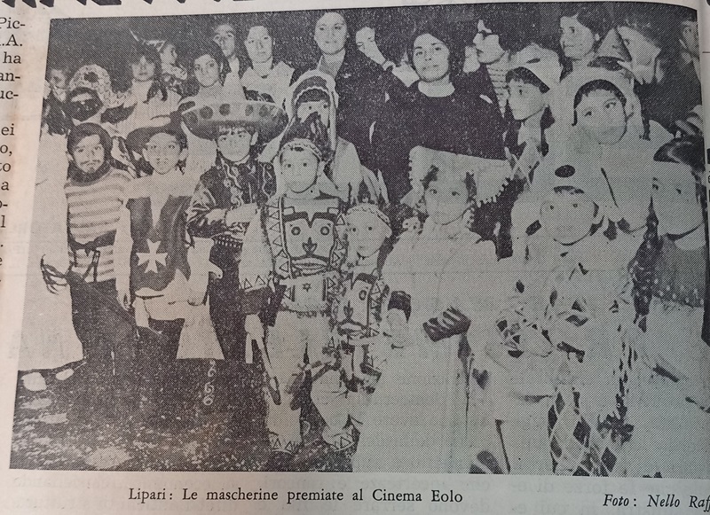 Il Carnevale alle Eolie : gli anni 60/70 1