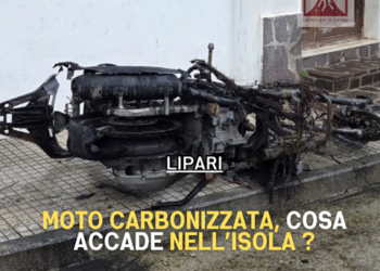 Lipari : moto carbonizzata prima dell'alba, indagano i Carabinieri