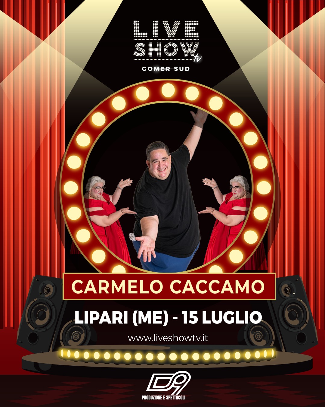 Lipari, il 15 luglio si ride