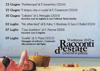 Racconti d'Estate 2025 : il programma delle proiezioni dal 16 al 9 luglio