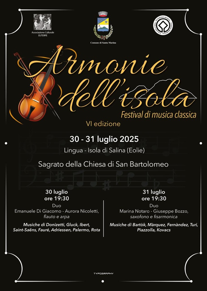 Euterpe Eolie Festival 2025 : che musica per Lipari