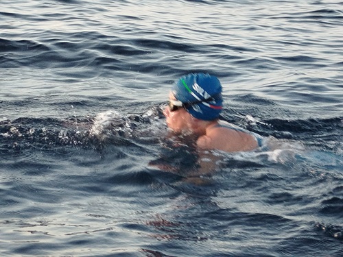 L'ultima traversata di Silvia Boidi : 10 km di sfida tra le onde