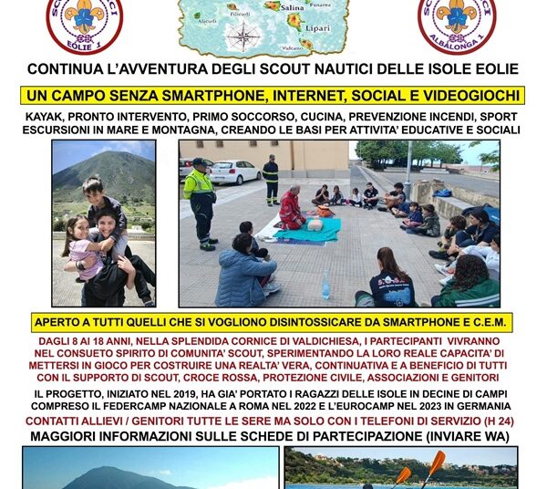 Le Isole della felicità: il campo scout che guarisce dalla dipendenza da smartphone