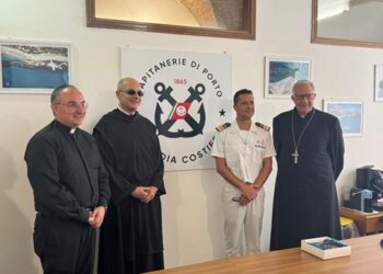 L'Arceviscovo Accolla in visita