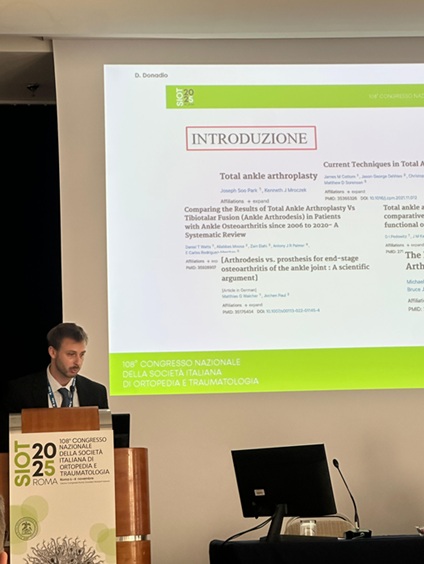 SIOT 2025: COT Messina promuove l’attività dei suoi specializzandi