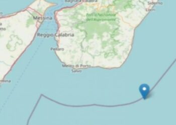 Forte scossa di terremoto avvertita a