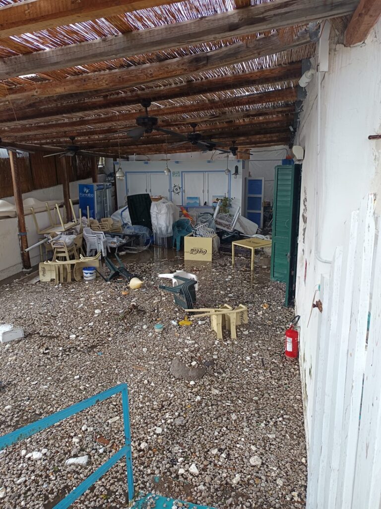 La mareggiata a Porticello, alcune foto 6