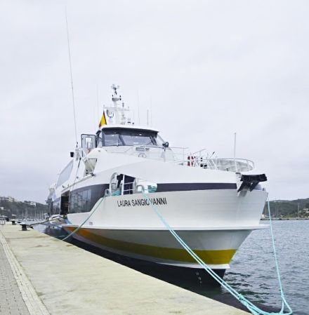 Liberty Lines: in servizio alle Eolie la nuova nave ibrida HSC Laura Sangiovanni