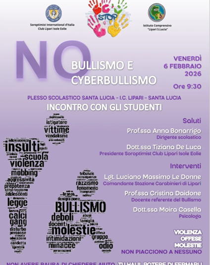 Bullismo e cyberbullismo, se ne parla al Comprensivo Santa Lucia