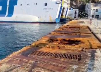 Lipari : al porto di Sottomonastero le soprese non mancano mai