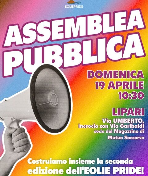 Assemblea pubblica per l'Eolie Prid