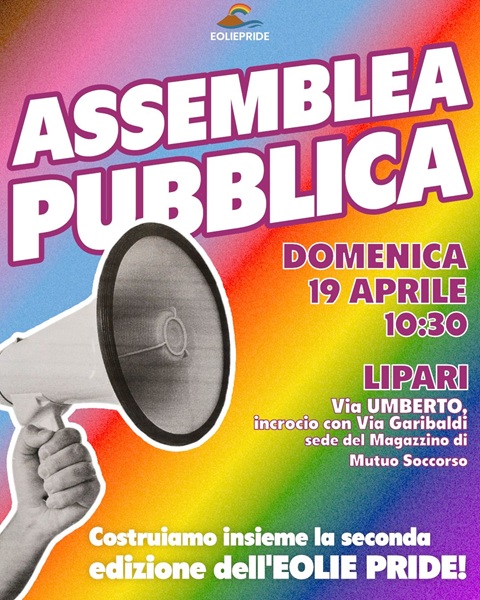 Assemblea pubblica per l'Eolie Prid