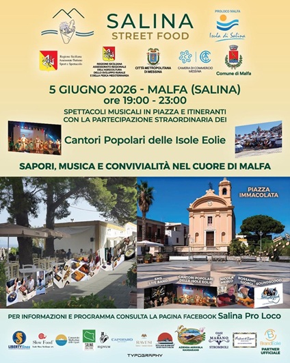 Salina Street Food: a Malfa la festa del gusto che inaugura l’estate eoliana 1
