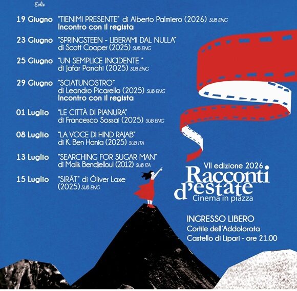 Lipari, dal 19 giugno " Racconti d'estate, cin