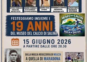 Salina celebra i 19 anni del Museo del calcio