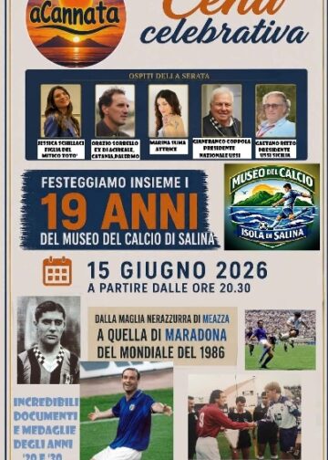 Salina celebra i 19 anni del Museo del calcio