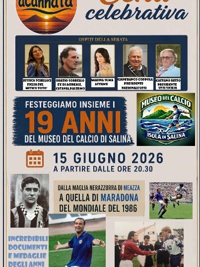 Salina celebra i 19 anni del Museo del calcio
