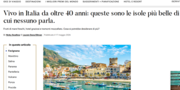 Travel Leisure : l'articolo sulle isole più belle di cui nessuno parla