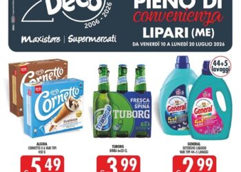 Supermercati D'Anieri : offerte 10-20 luglio