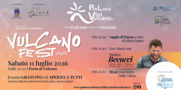 Musica, comunità e turismo: nasce il Vulcano Fest 2026