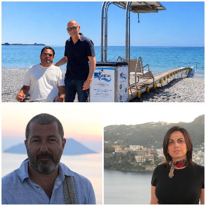 Al via il progetto "Il nostro mare per tutti", la prima spiaggia inclusiva delle Eolie