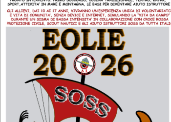 A settembre il 32° Campo Scuola SOSS è sulla rotta di Ulisse
