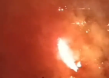 Lipari, grosso incendio a Schiccione fortunatamente domato
