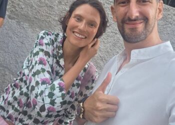 Lipari, l'acchiappavip con Bianca Balti