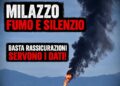 Milazzo, fumo nero dalla raffineria: Sciotto chiede dati e trasparenza
