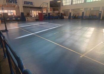 Nuovo pavimento sportivo al Palasport Biviano 1