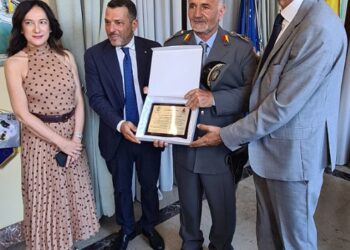 Encomio della Città Metropolitana e del Comune di Malfa a Elio Benenati