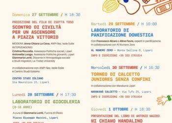 Festa dei Popoli a Lipari, il Mediterraneo che unisce