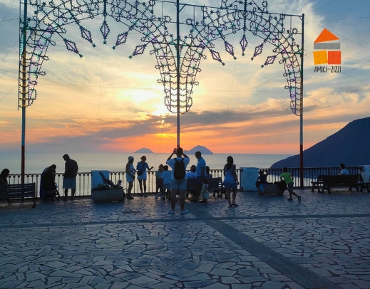 Gli Amici della Zizzi a Lipari : la forza di una comunità che sa regalare coraggio e speranza