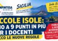 Piccole isole, fino a 9 punti in più per i docenti