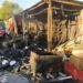 Fiamme prima dell’alba a Vulcano, semidistrutto un rimessaggio nautico