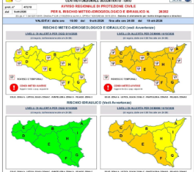 Eolie, domani allerta arancione per maltempo
