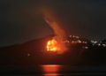 Quattropani, nuovo incendio sotto Chiesa Vecchia