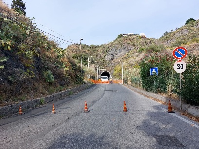 Lipari, chiusa la galleria