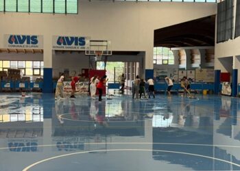 Palabiviano allagato, la famiglia Basket Eolie si rimbocca le maniche